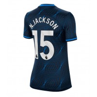 Camisa de time de futebol Chelsea Nicolas Jackson #15 Replicas 2º Equipamento Feminina 2023-24 Manga Curta